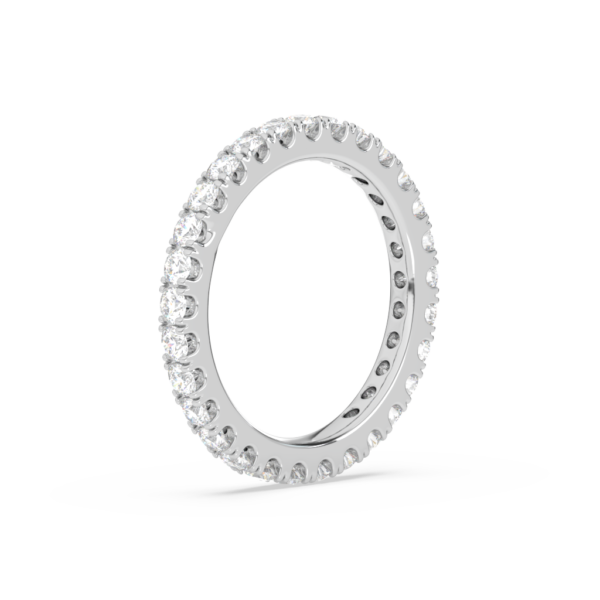 MICRO SPLIT PRONG ETERNITY BAND - R55013